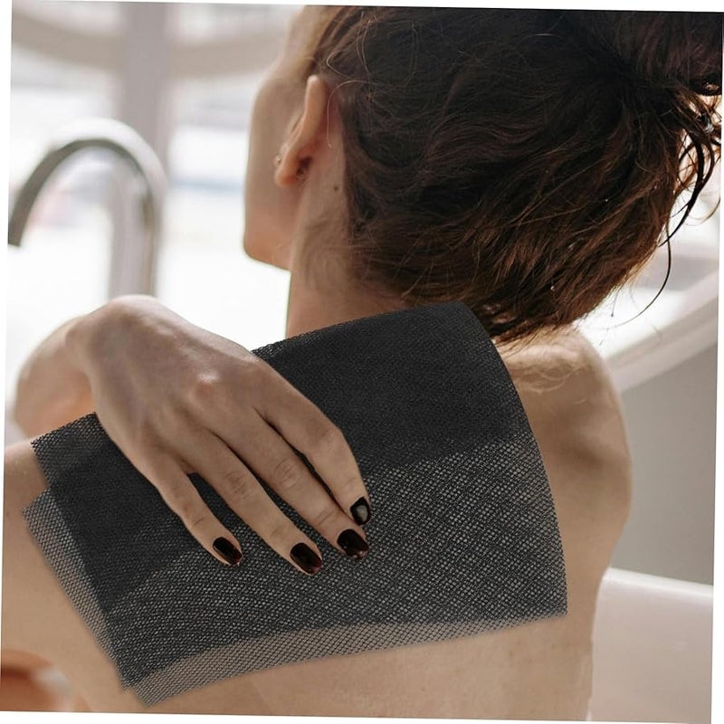 3Pcs African Exfoliating Net Mesh Bath Towel Body Scrubber Skin Exfoliating Rag - Image 4